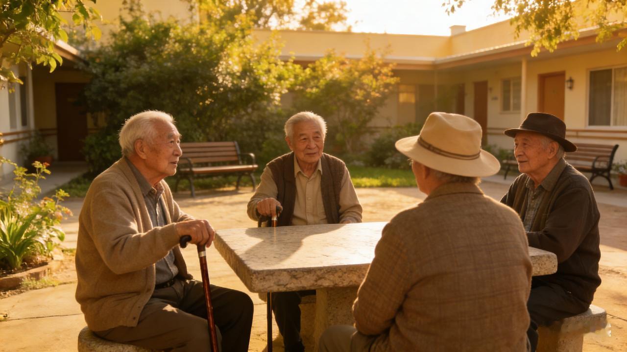 一位养老院护理员特别扎心的话：
过年过节的时候，来看望老人，但是尽量别接，接出去