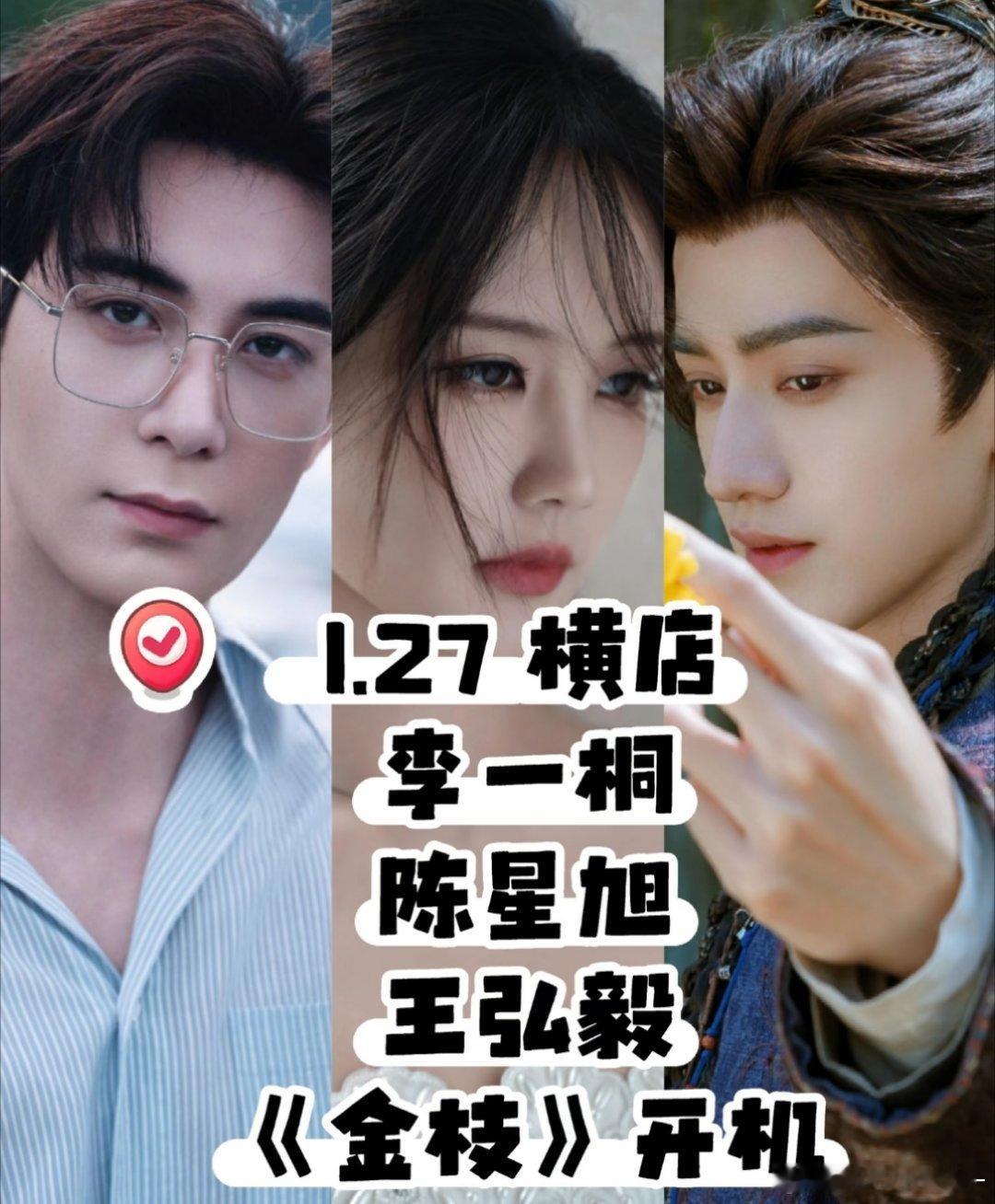 🍉《金枝》要开机了主演：李一桐/陈星旭（网传平番）导演：曾庆杰 