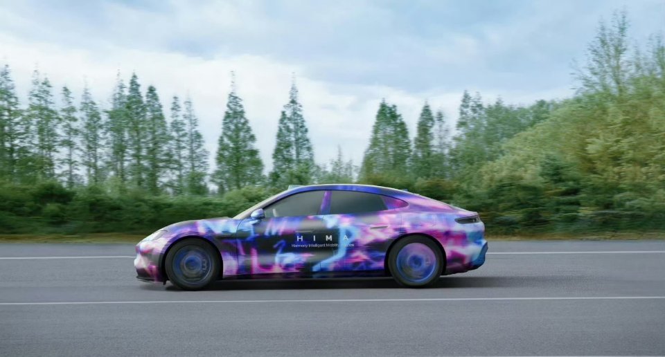 华为尚界Z7，这角度有感觉百家车坛