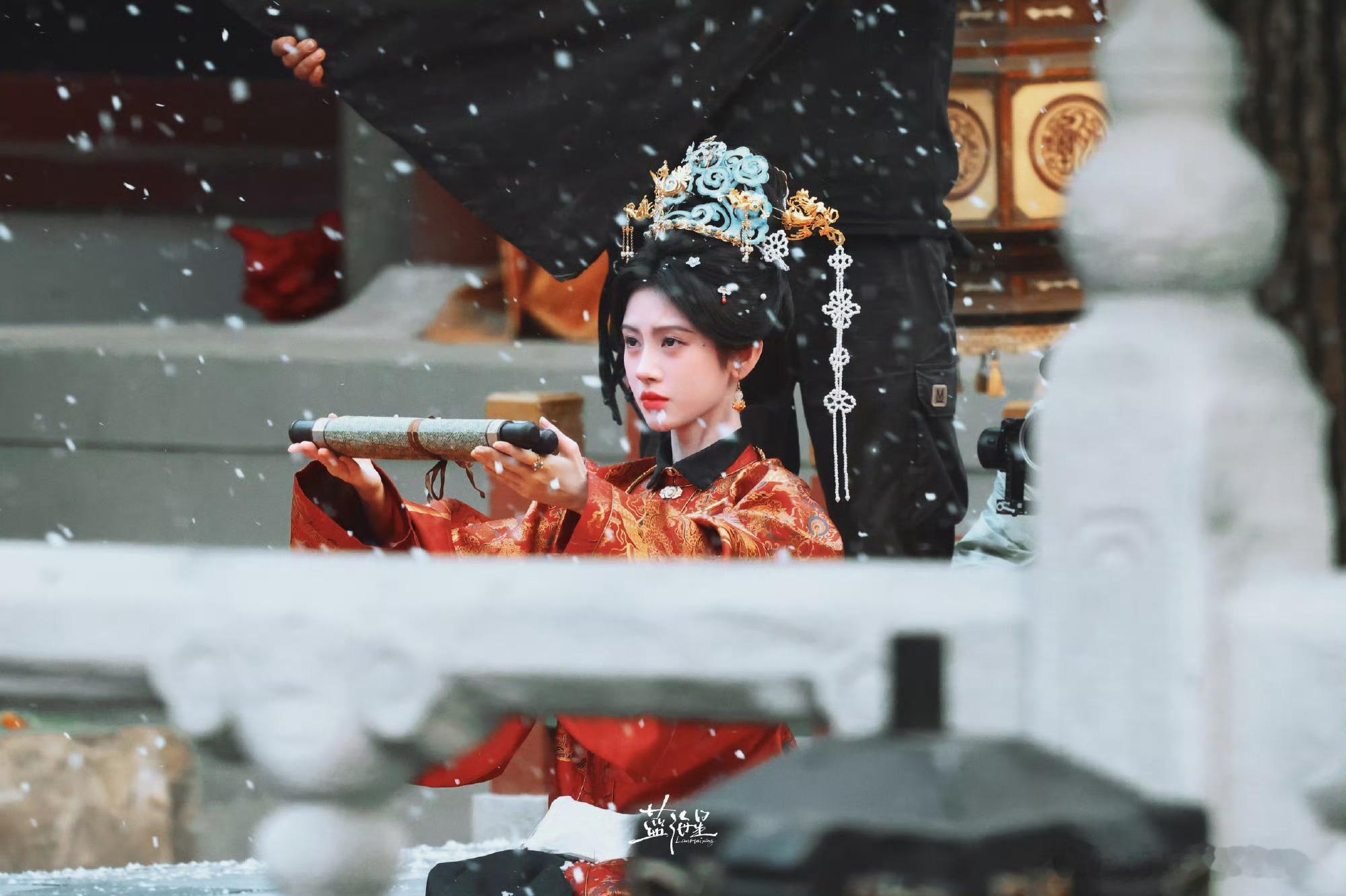 鞠婧祎 jjy 鞠婧祎苏绿夏 “云絮浮于辽阔清冷的夜幕中 藏尽遥遥惦念”𝓒𝓵