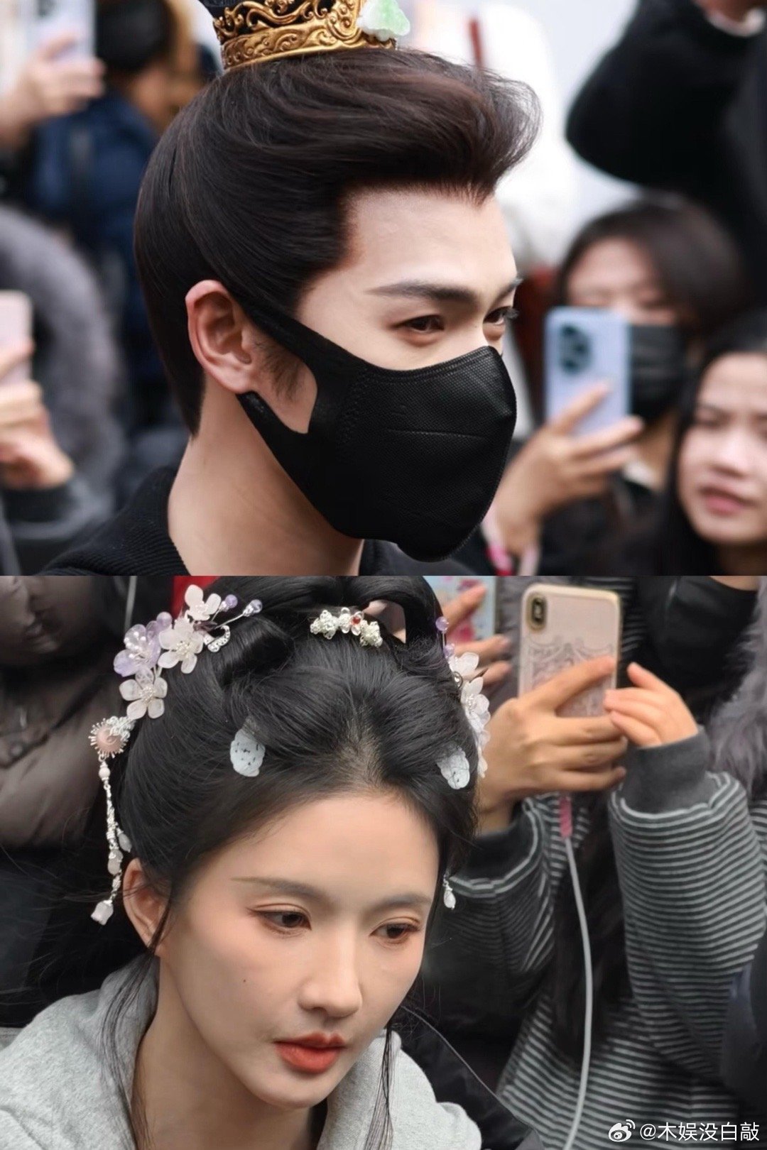 归良辰开机怼脸生图🈶李昀锐 刘些宁 李昀锐刘些宁归良辰今日开机