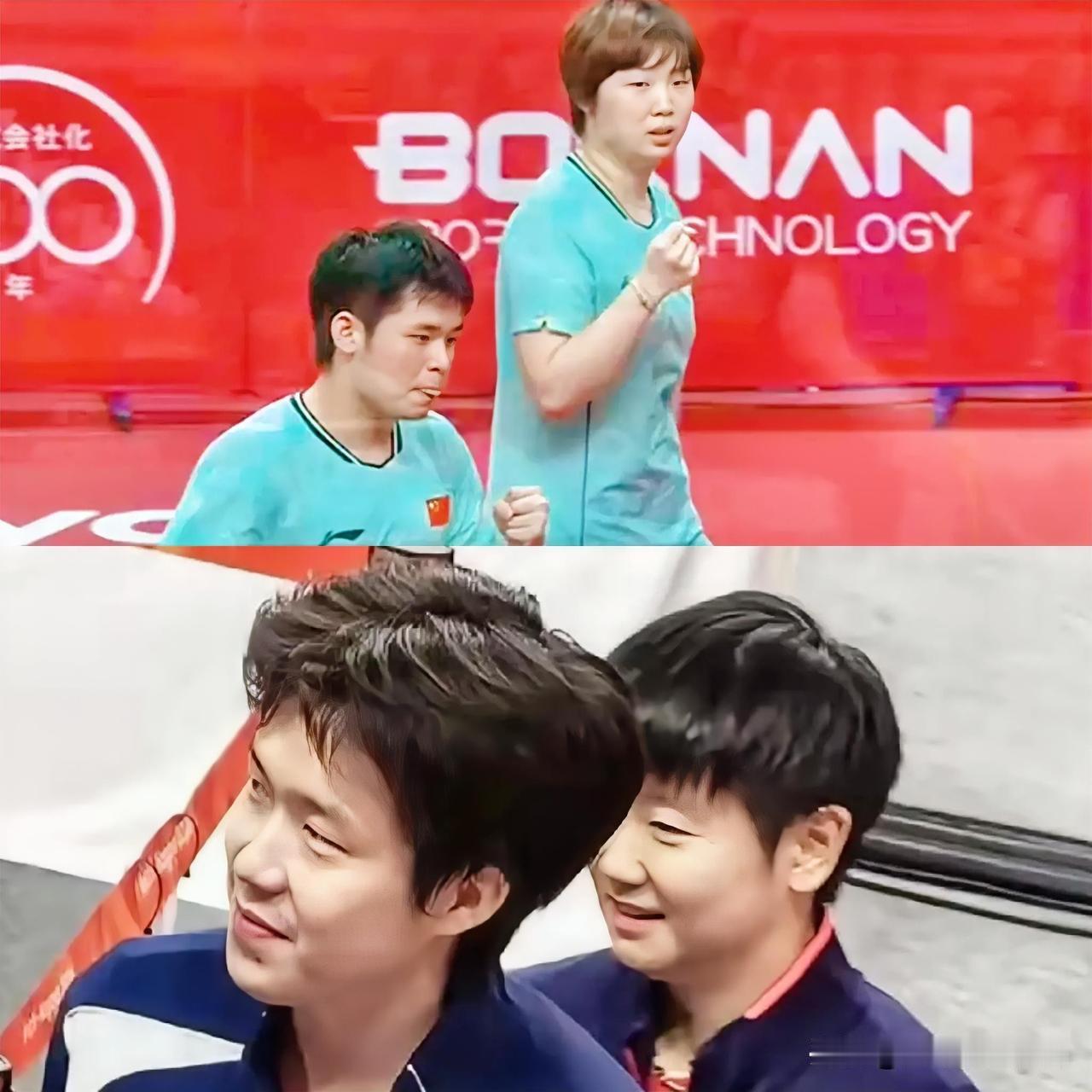男团遗憾失冠之后，国乒迎来最好的消息！莎头、动漫成功会师混双决赛，提前锁定金银牌