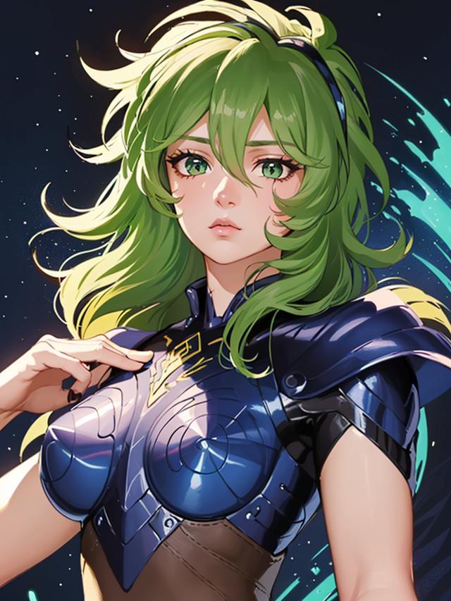 《圣斗士星矢》中命运最悲惨的女圣斗士是蛇夫座萨尔娜。萨尔娜被星矢打掉过面具，被狮
