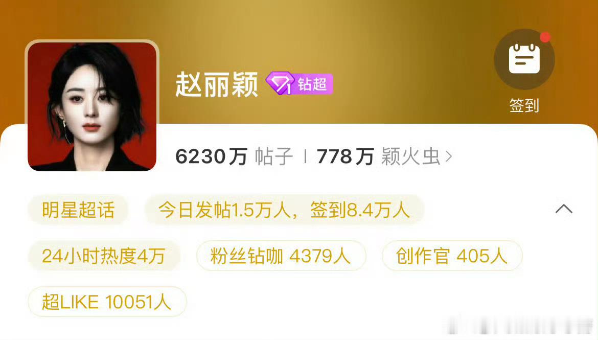 赵丽颖超话like破万，热血这一块真的没输过[苦涩][苦涩] ​​​