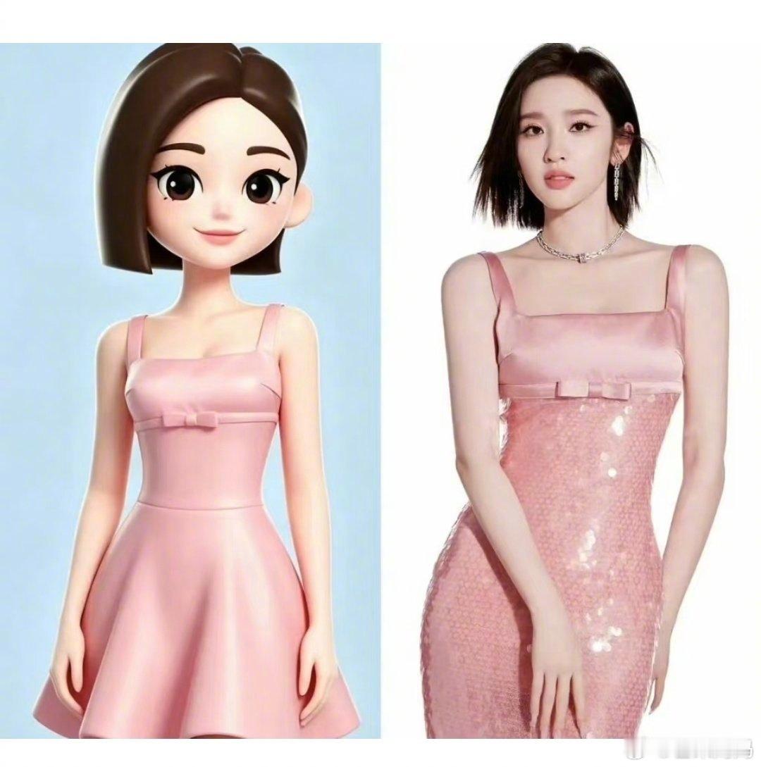 一旦接受设定系列的风还是吹到了唐艺昕这里，内娱第一个豆包塑女艺人 