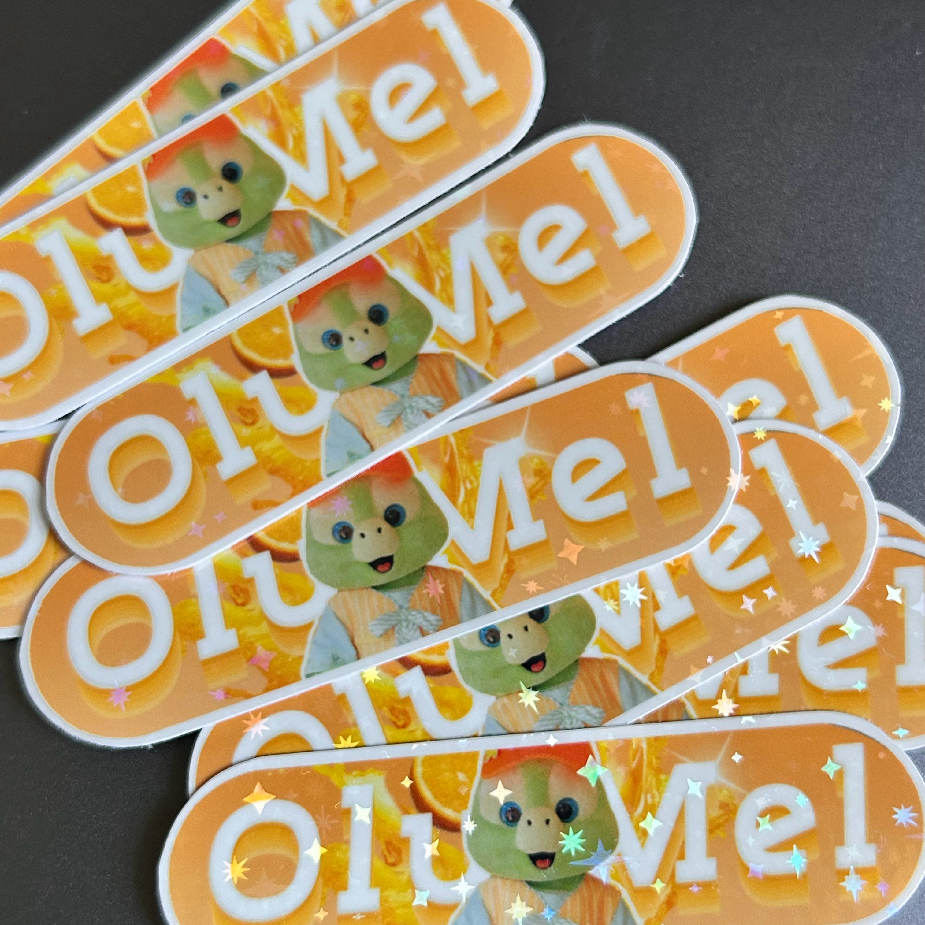 橙子味贴纸很曼妙🍊 