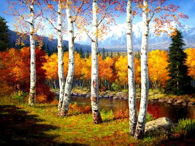 阿根廷画家HuertasAguiar风景油画作品︱遇见艺术遇见美好绘画
