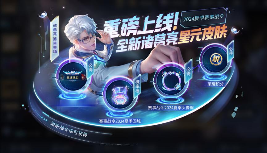 诸葛亮黄金分割率全新星元相关个性道具回程特效里大屏幕有诸葛亮[干饭人]#夏日畅想