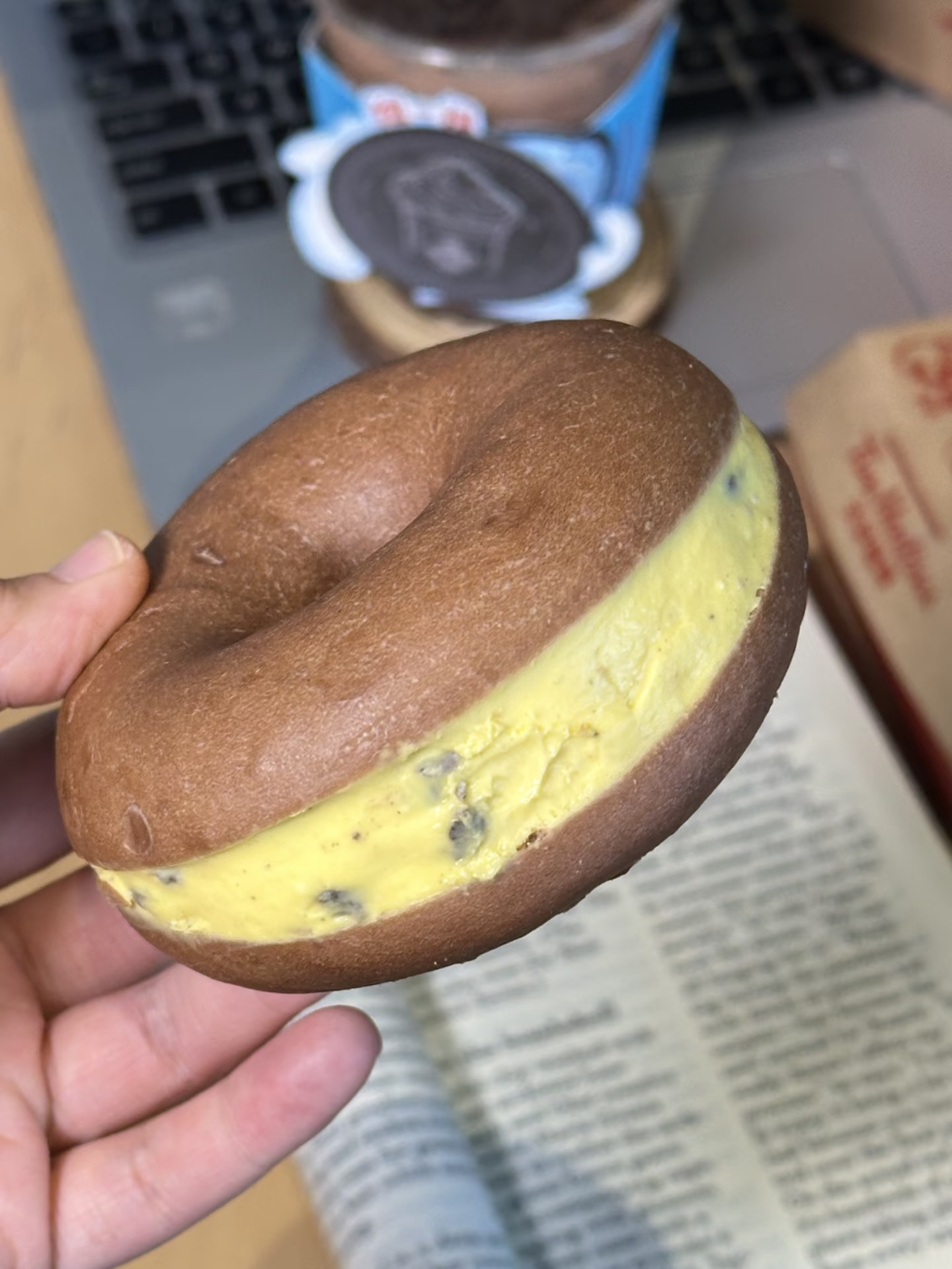 想看看你们吃的贝果！！