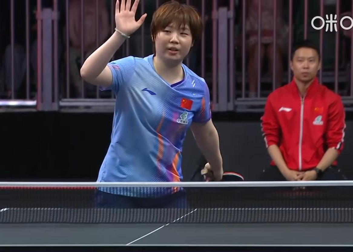 燃烧了！蒯曼4:3拿下张本美和，晋级决赛！
看来和佐藤瞳的比赛，淬炼出来了。
