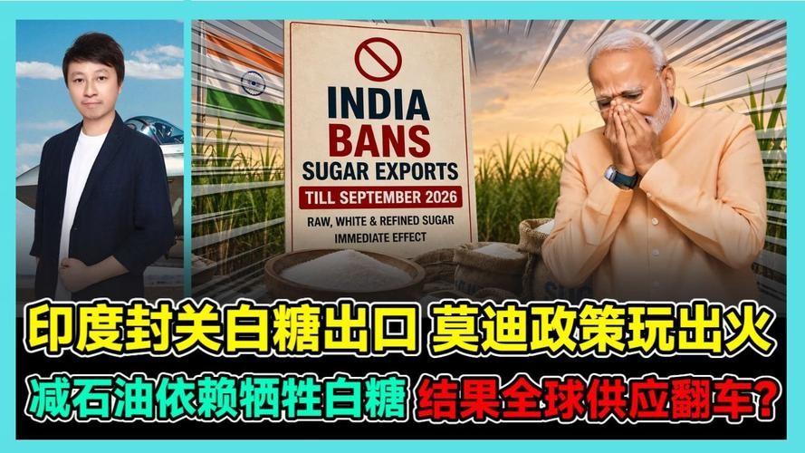 印度切断白糖出口，680万吨供应突然归零，全球价格刷新历史新高！印度突然收紧白糖