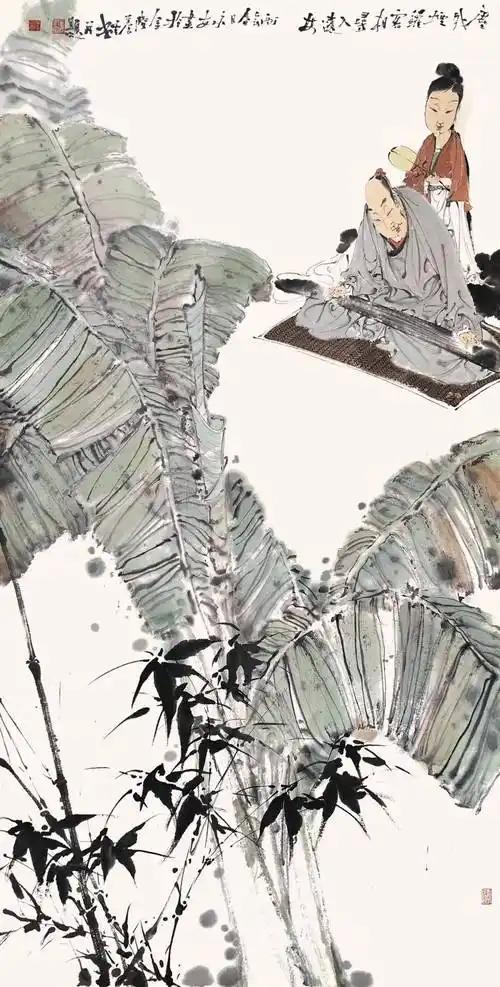 上联：偶坐蒲团吟雅韵
下联：[比心]

网络图片/诚谢侵删