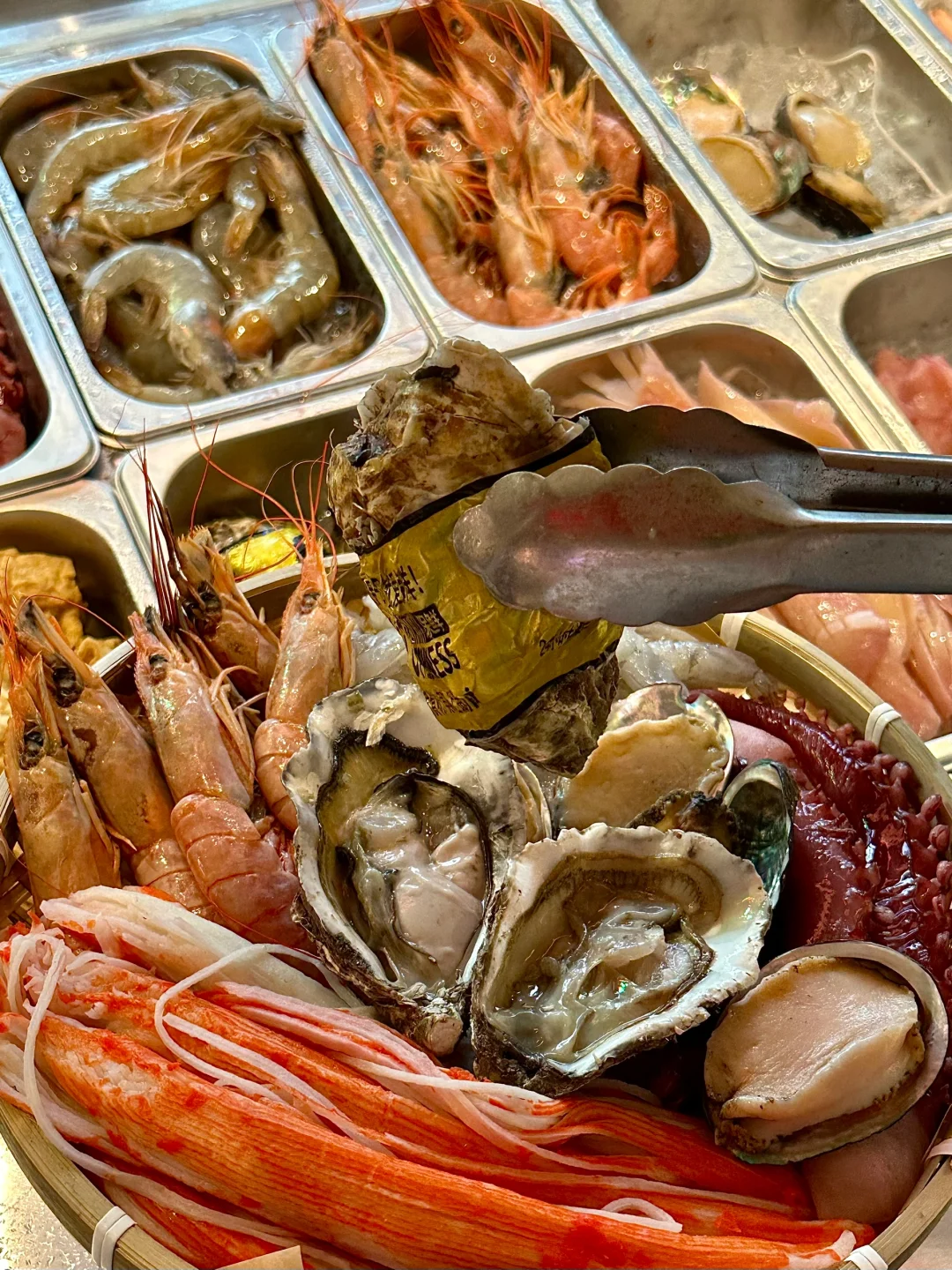 这家好巴适！海鲜拼盘火锅和刨冰绝了！