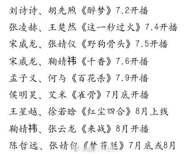 暑假档不闹了好吧我真的看不过来 