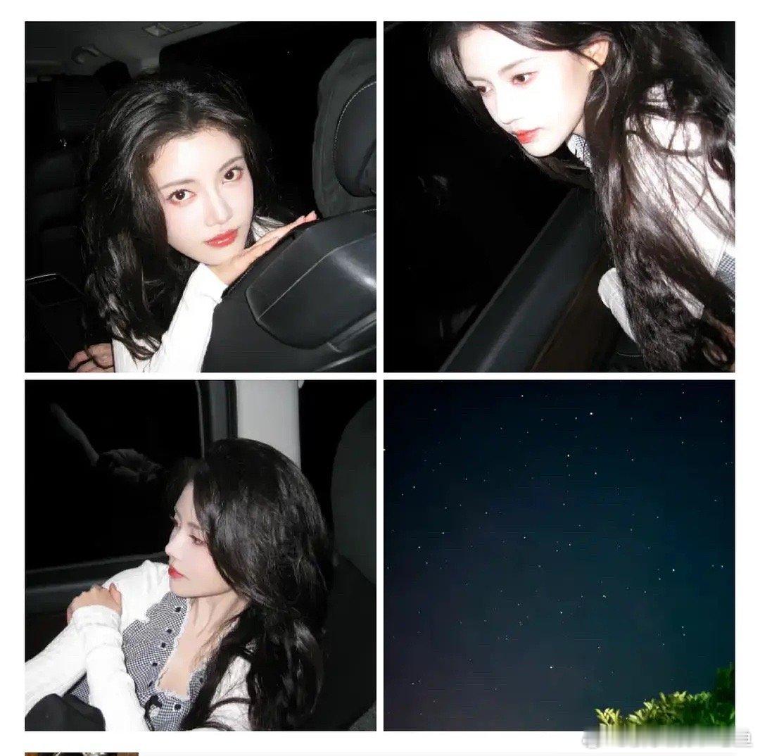 你们真不觉得孙珍妮每次的营业照都假假的吗 ​​​