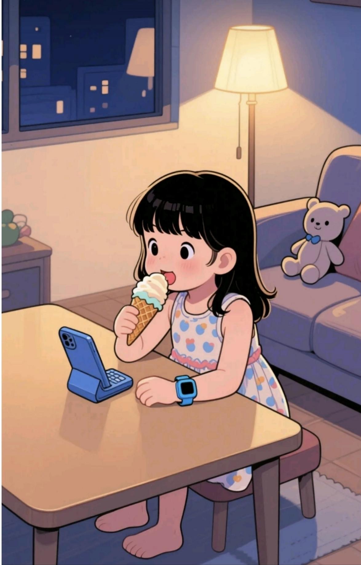 近日，
四川成都的一位妈妈，
无意间看到女儿电话手表里的聊天记录，

竟发现孩子