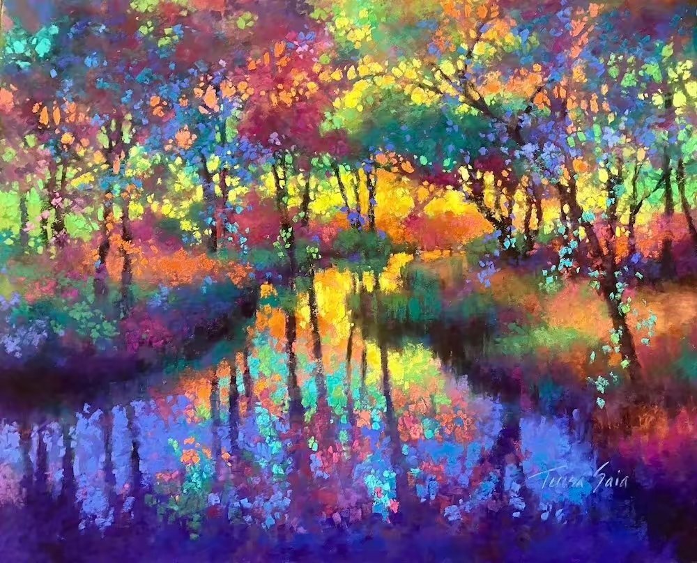 画家Teresa Saia 绘画作品欣赏遇见艺术遇见美好绘画