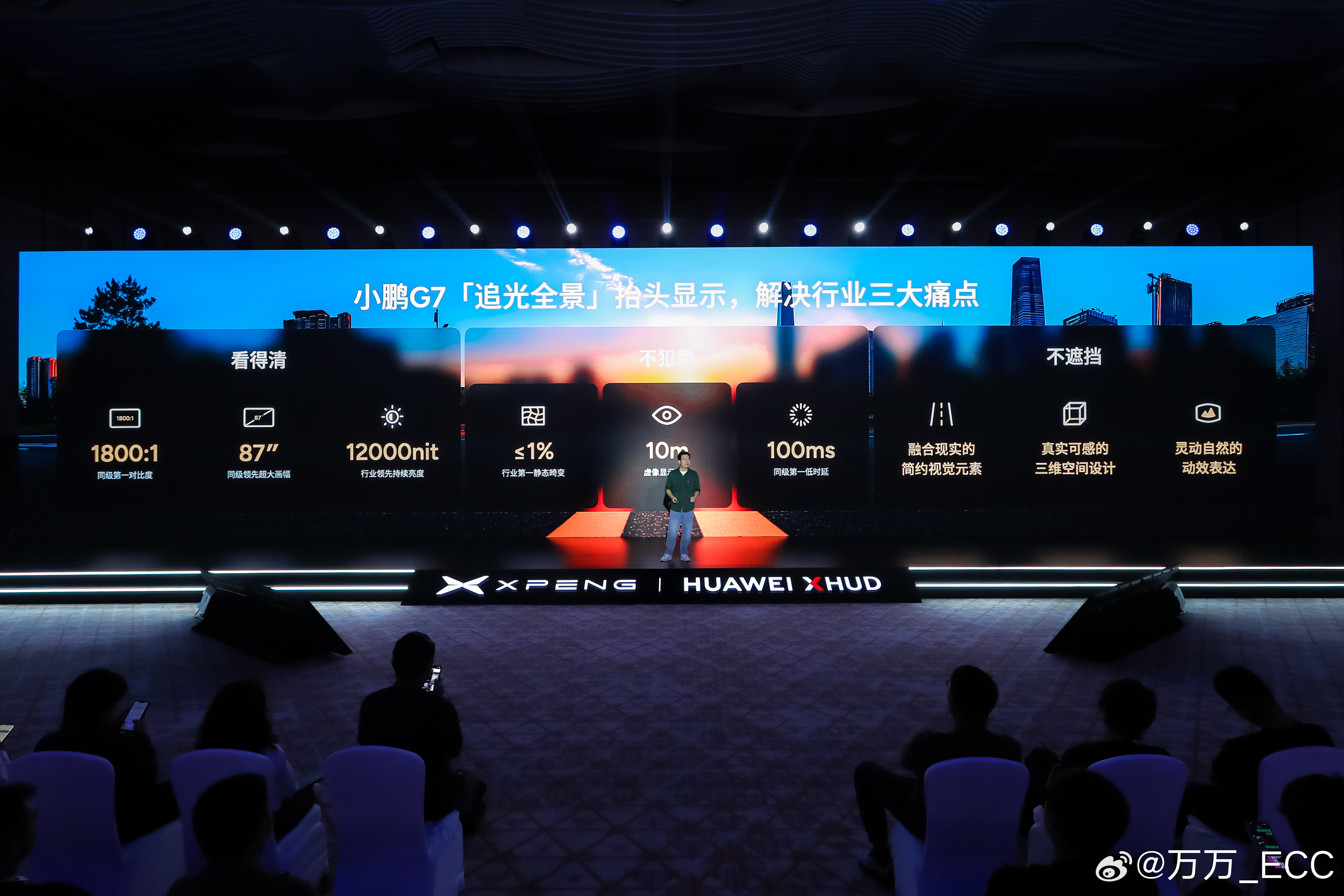 小鹏和华为合作的第一项成果——AR-HUD，即将首发在小鹏G7 「追光全景」抬头