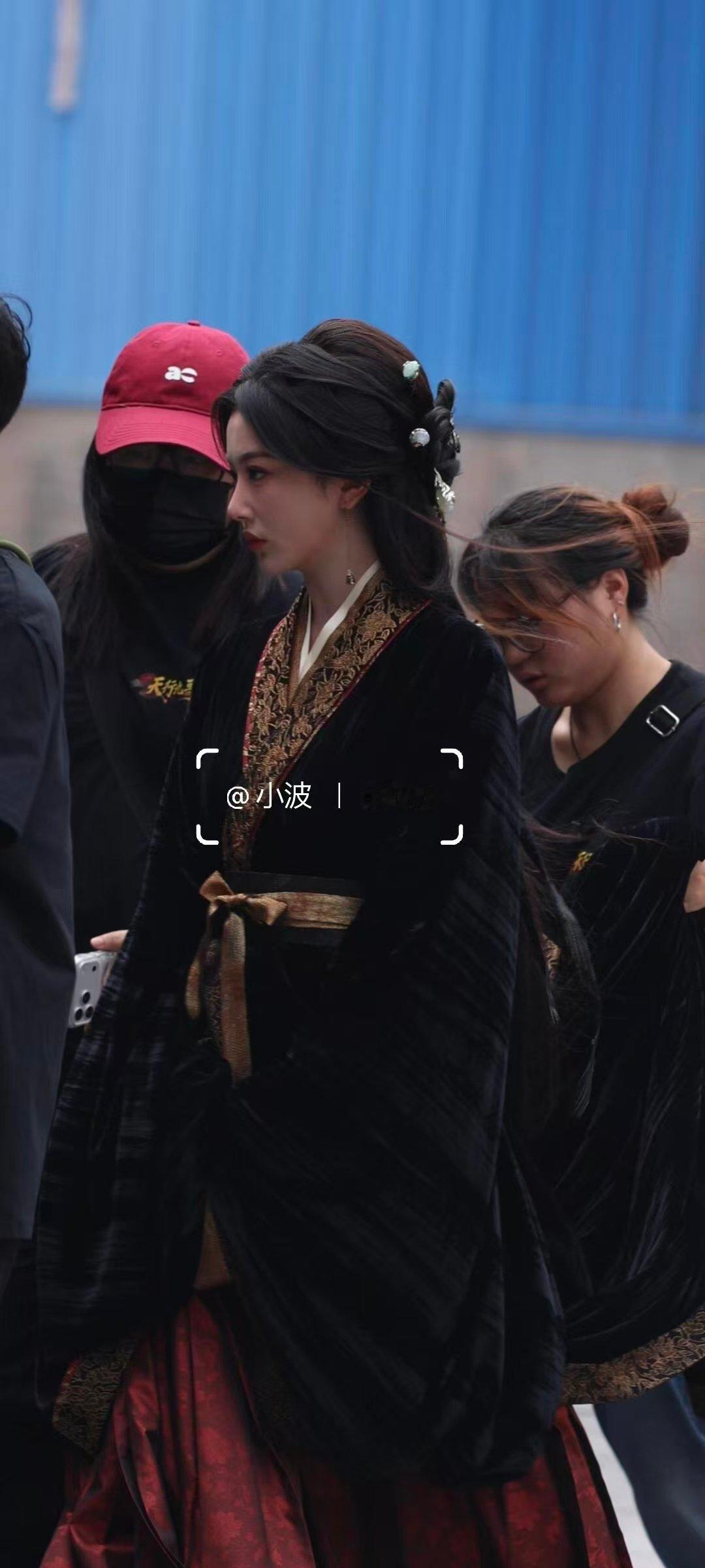 孔雪儿紫女冷脸孔雪儿天行九歌黑衣路透 期待孔雪儿！ ​​​