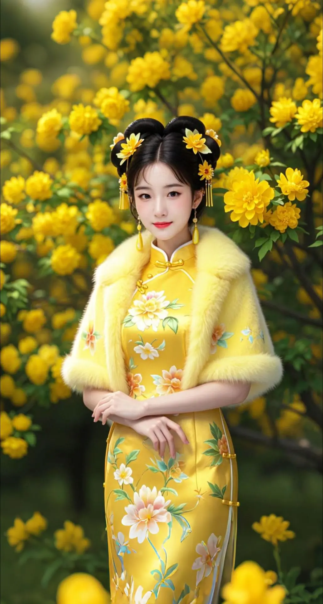 AI扩图 AI云曦耀黄韵