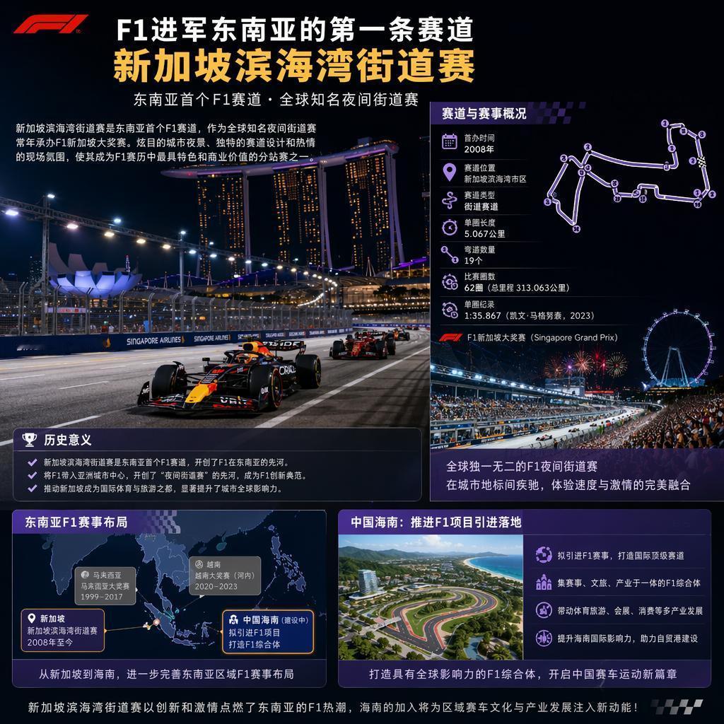 🏎️最近海南推进 F1 项目落地的消息，在车迷圈子里传得沸沸扬扬。不少人第一反