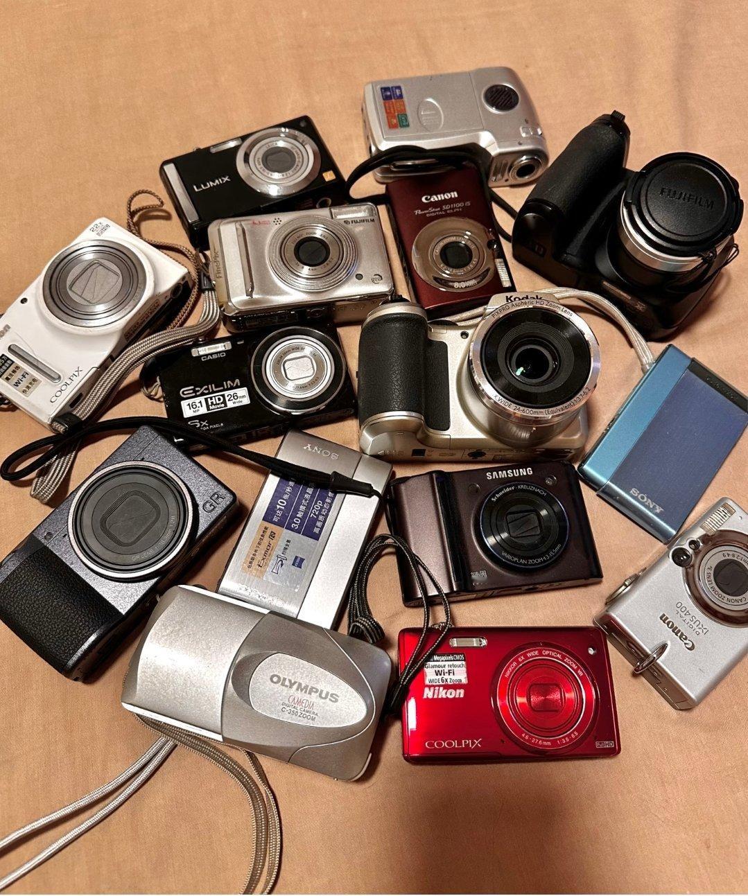 年轻人为何买爆电子垃圾CCD其实我也搞不懂，我能理解拍立得，因为这种都是即拍即出