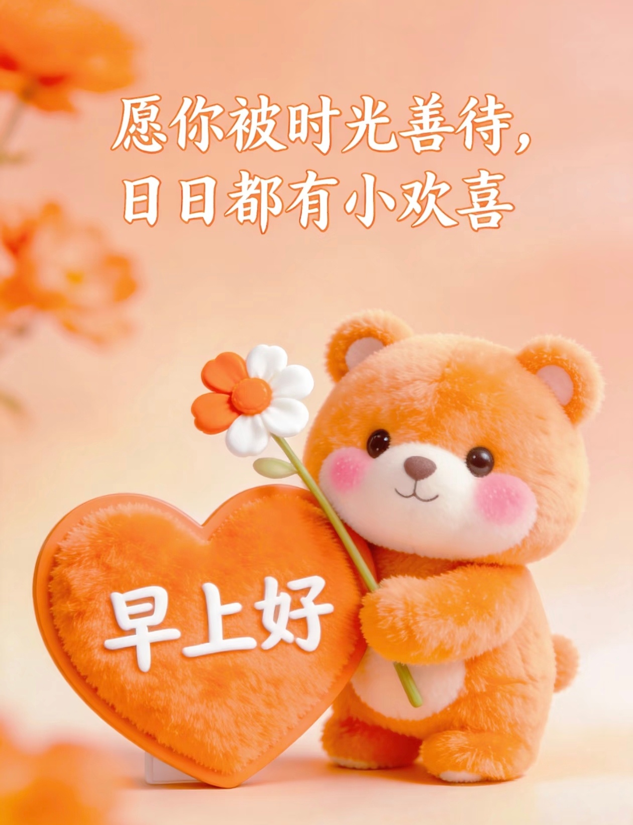 生活总有不如意，记得微笑☺️不负今日好时光，认真生活，就可以找到生活藏起来的糖果