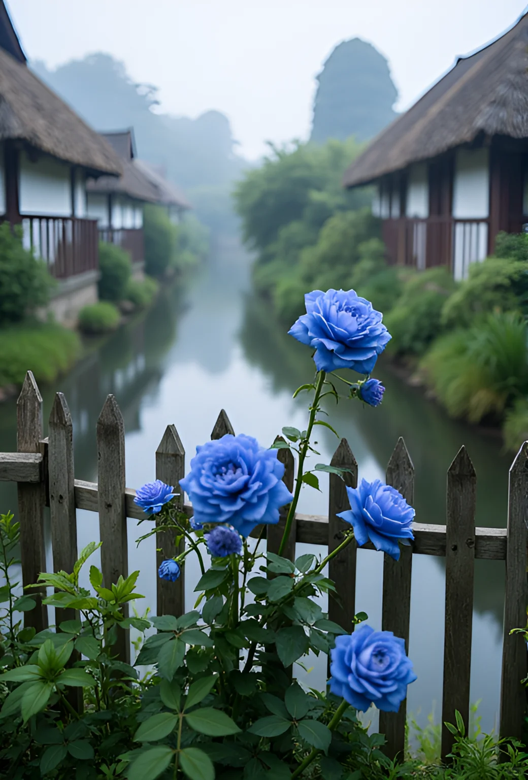 蓝玫瑰花语