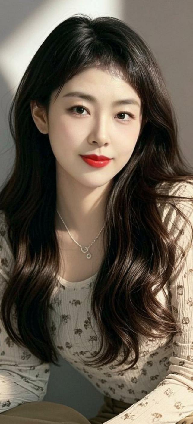 AI温婉长发佳人 不一样的自己