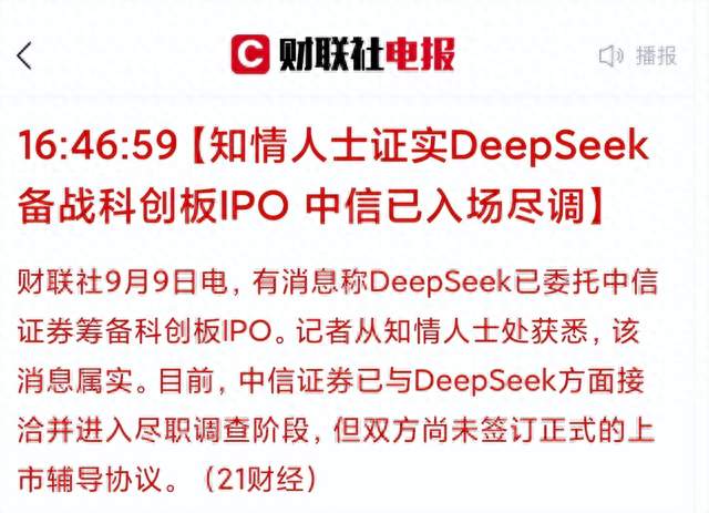DeepSeek两轮融资5000亿将上市，全球大模型巨头都在“跑马圈地”