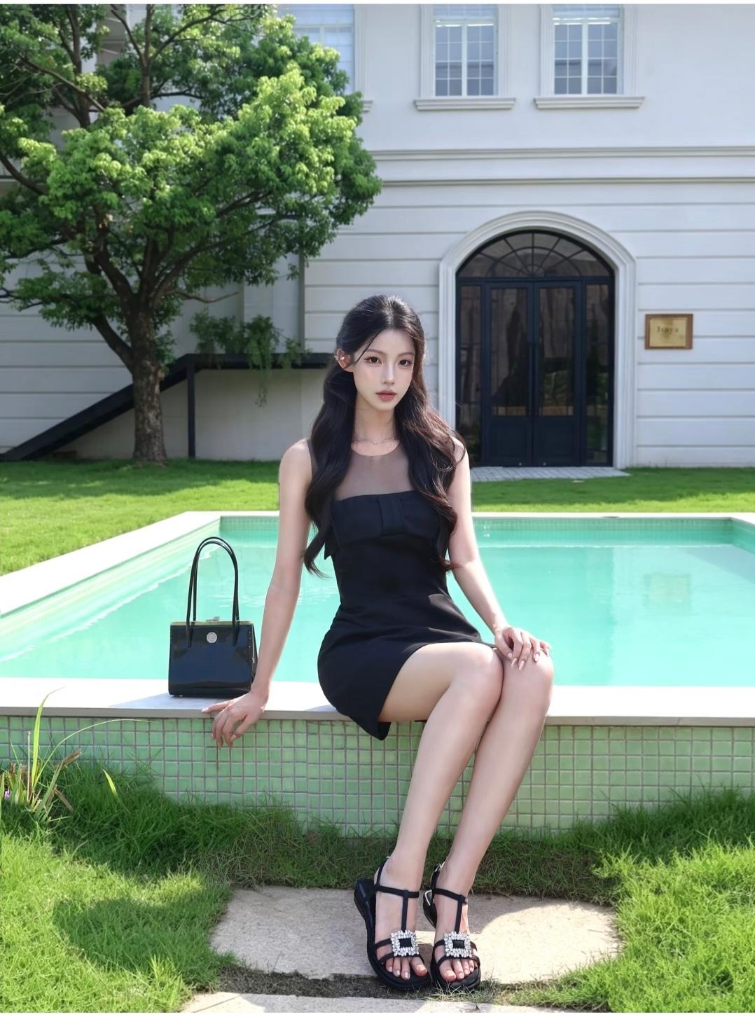 一看就是被富养的女孩子。