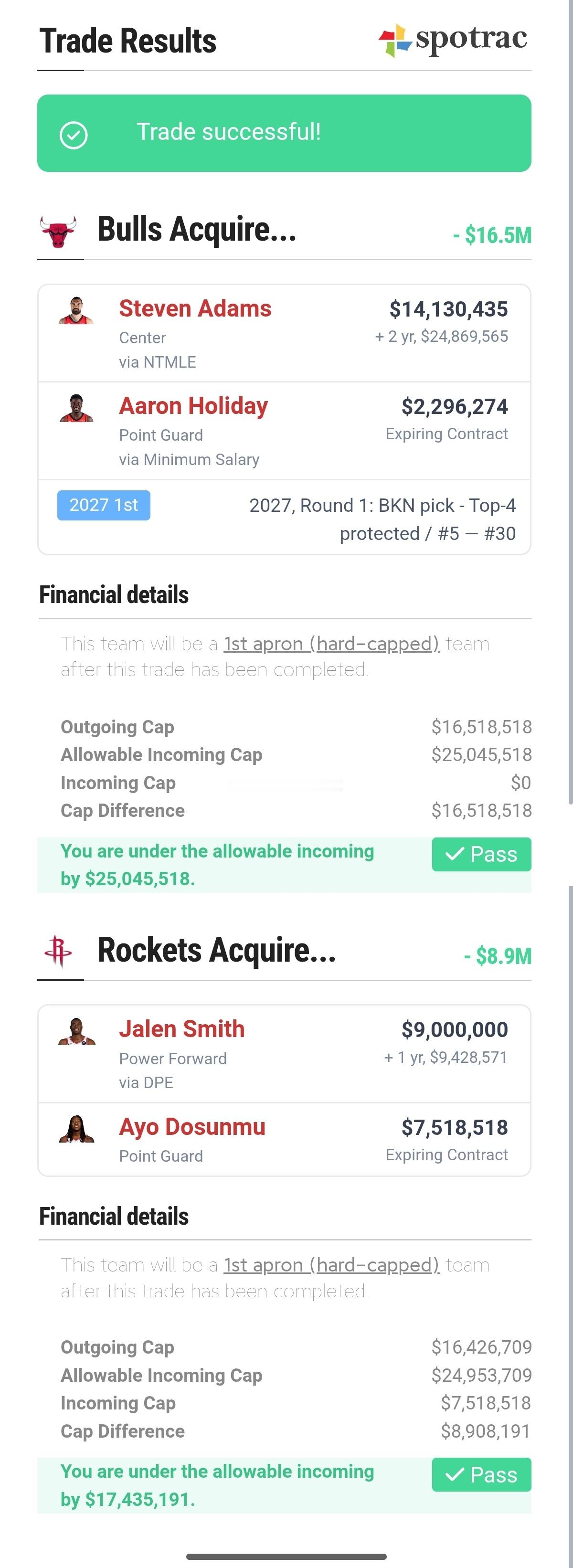 觉得能接接受不？ 休斯顿火箭