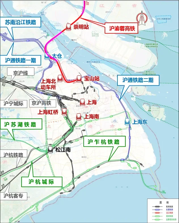 上海浦东铁路扩能改造工程