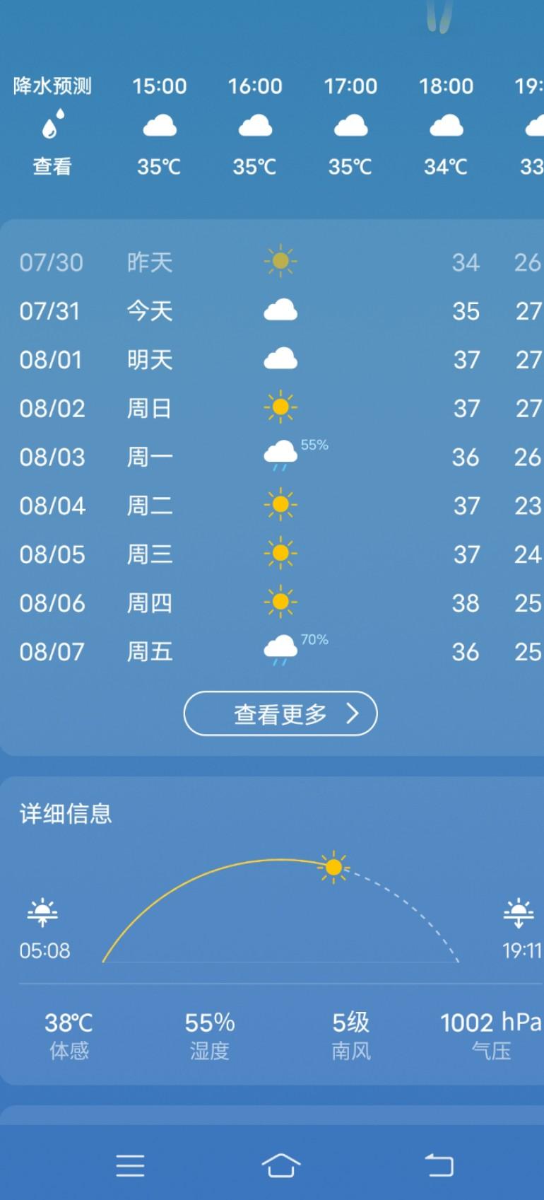 所有在外工作的露天同志们，一定要多注意补水，以防中暑啊
高温天气，户外工作人员做