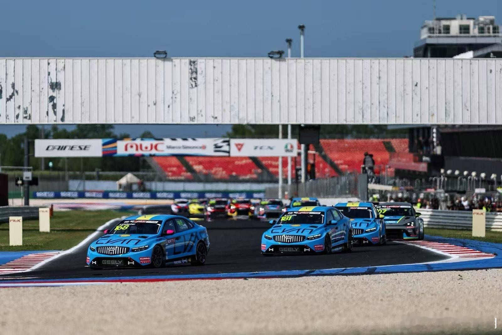 冠军来了吉利星瑞夺得意大利站冠军🏆马青骅驾驶星瑞TCR首站夺冠🇨🇳中国速度