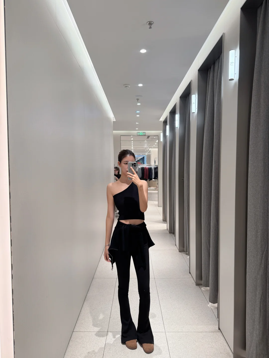 180cm穿这条马蹄裤真的好舒服！