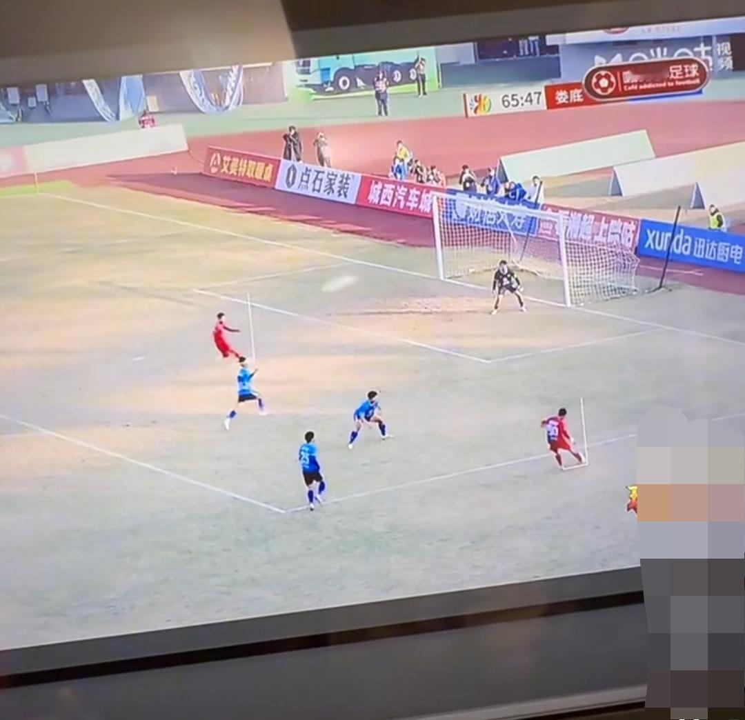 从另外角度解读昨晚娄底vs永州这场比赛的两个进球:娄底的那个进球和永州补时阶段被