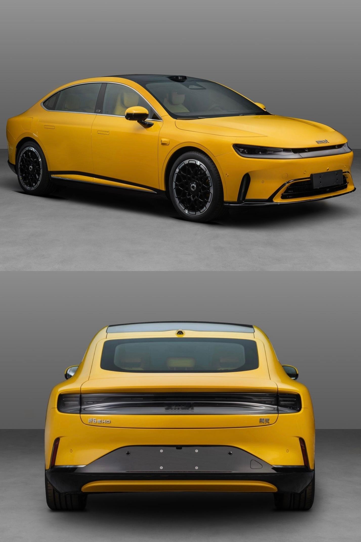 smart精灵6号公告图发布smart居然都搞大轿车了！这东西车长将近5米、轴距