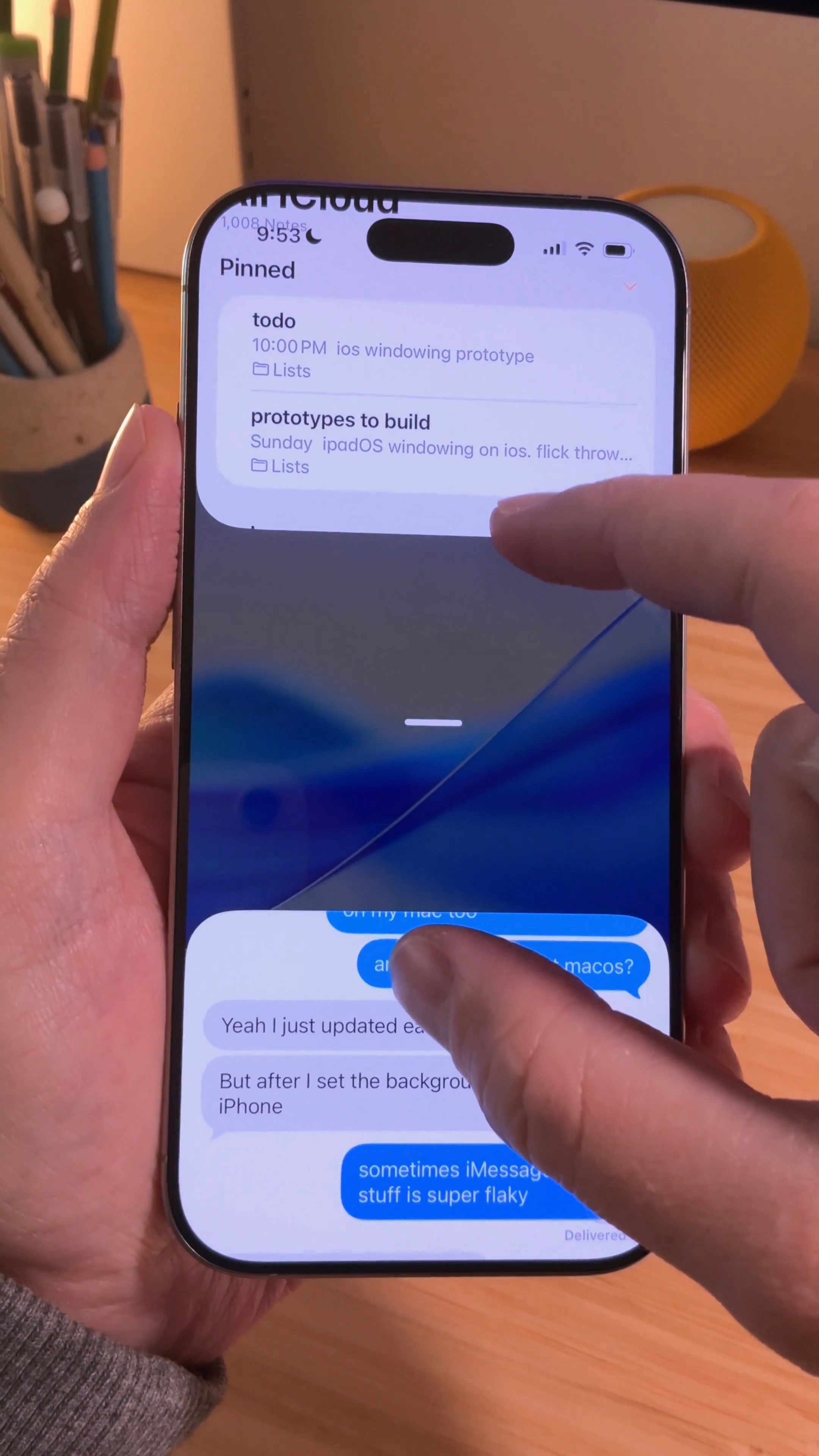 如果iPhone 真的有分屏功能，那么大概就是这么优雅了吧
