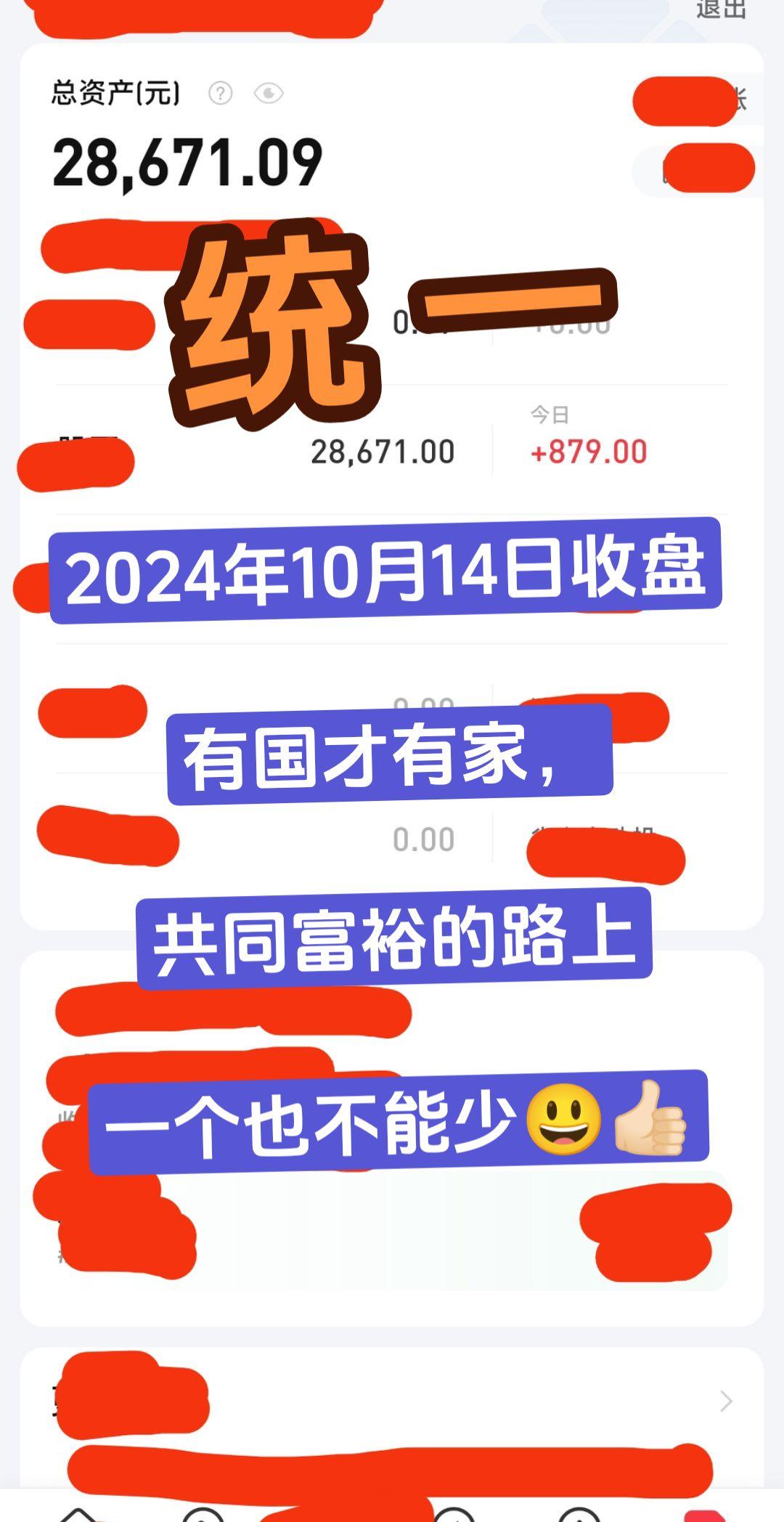 实盘记录 入市有风险投资需谨慎