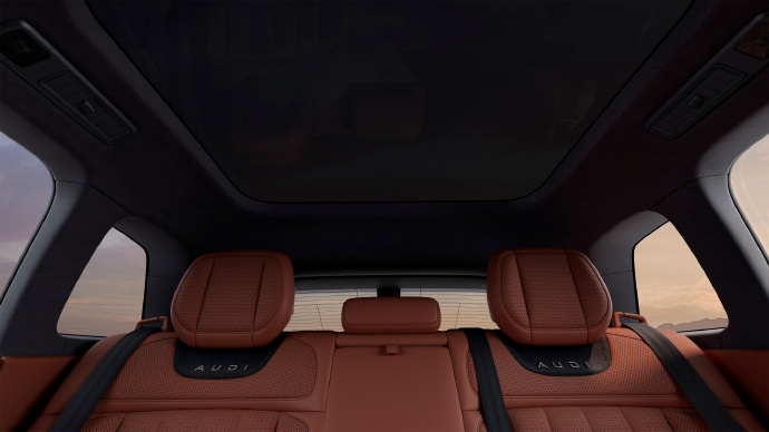 2026北京车展北京车展潮这看 奥迪 E7X 的空调送出柔风，座椅温热从后背慢慢