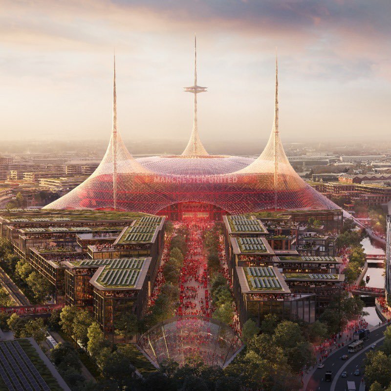 曼联宣布翻新其体育场，新球场将可容纳 10 万名观众，它将成为欧洲第二大足球场，