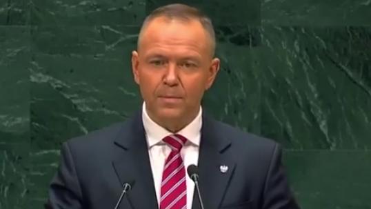 波兰总统联大发声：俄式“帝国逻辑”威胁国际法

纽约联合国大会第81届会议一般性
