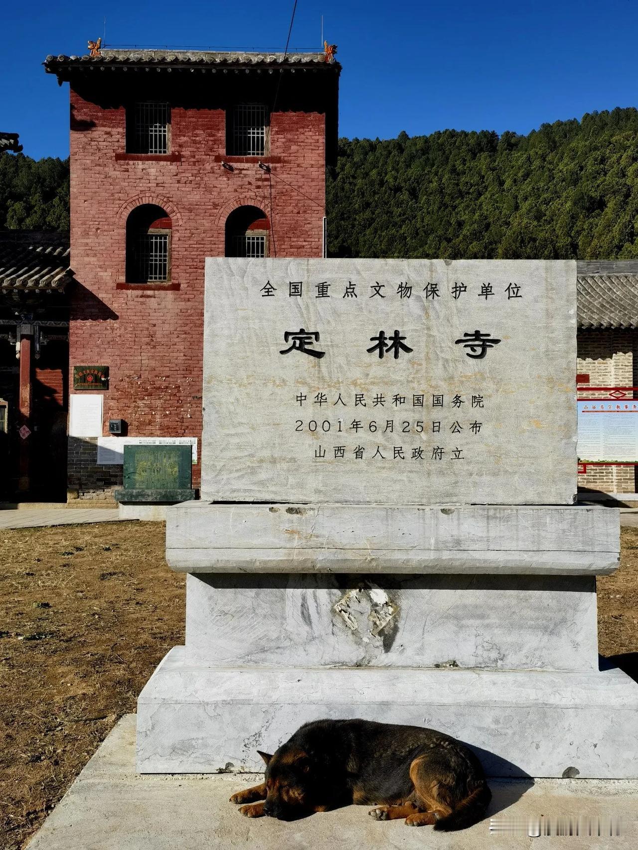 一日之内，接连参观了晋城的玉皇庙、崇明寺和定林寺，长平之战大粮山景区旁边的定林寺