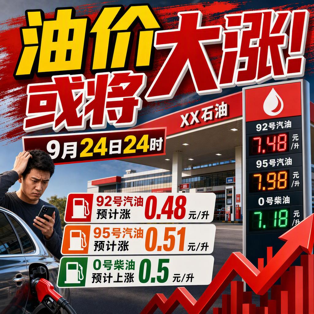 有粉丝后台问我：上次加满的油还没跑完，怎么又要涨了？
这个问题问得实在。
9月2