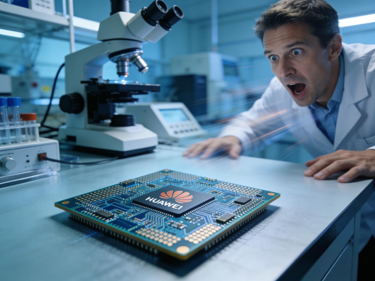 标题：太燃了！华为最新芯片亮相，完全自主研发，老外彻底坐不住了
正文：
就在昨天