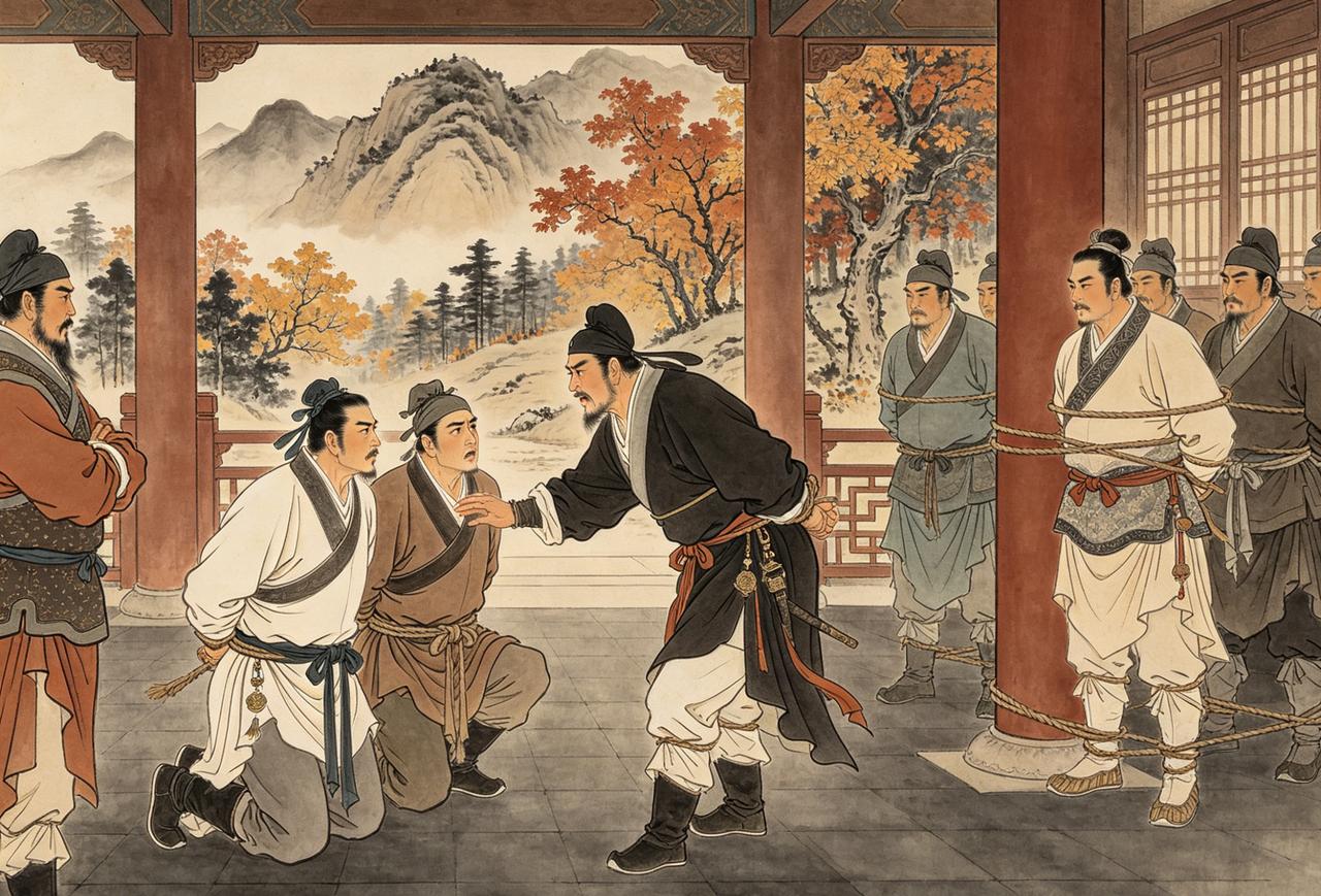 读《水浒传》，总有人替朱武抱不平，说他智谋不输吴用，却只落了个地煞星，也有人觉得