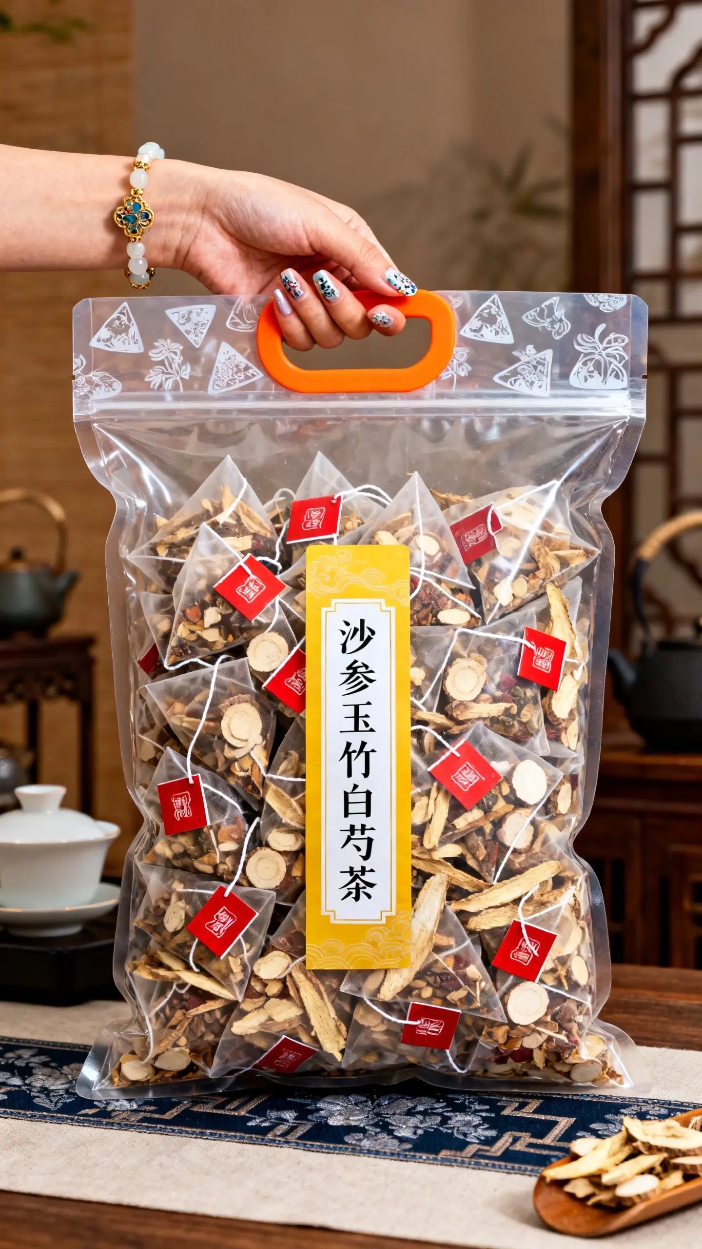 日常厌倦甜饮料、偏爱清淡草本饮品的朋友，一定要试试这款沙参玉竹白芍组合...