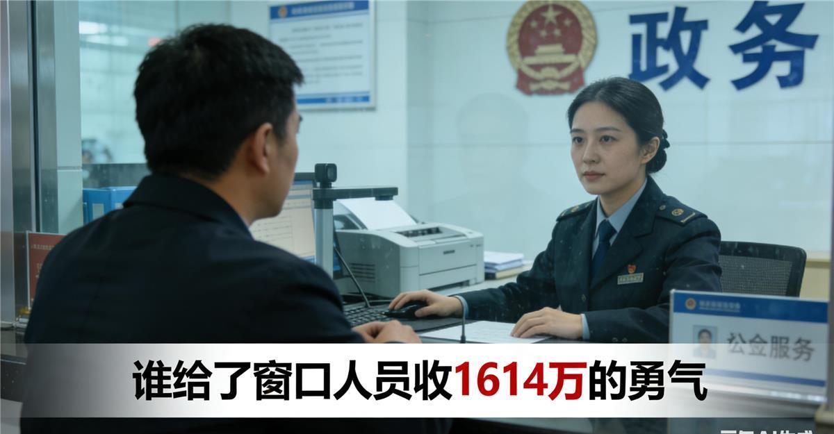 辽宁窗口8年收钱1614万，谁在纵容权力寻租？

辽宁王某某，一个窗口单位工作人