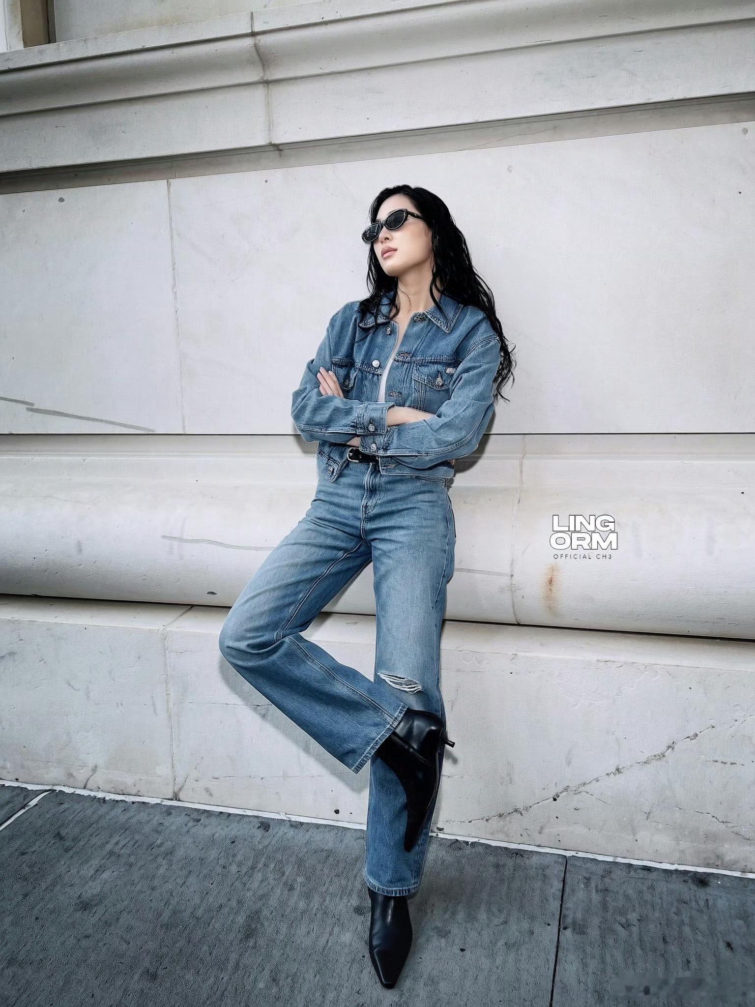 好拽邝玲玲纽约时装周 [给力]邝玲玲calvinklein纽约时装周 ​​​